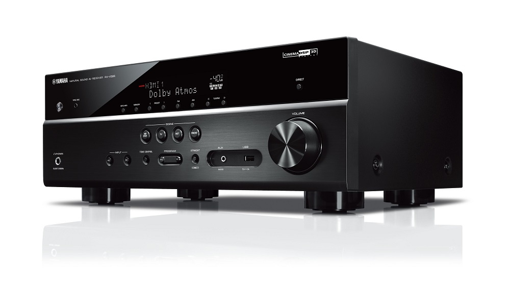 Yamaha RX-V585 bioförstärkare, svart
