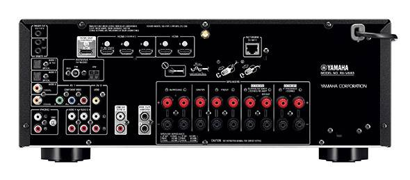 Yamaha RX-V683 bioförstärkare, svart