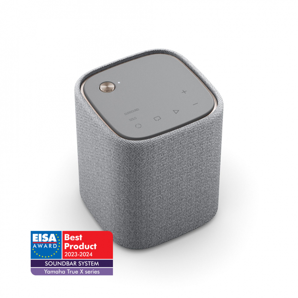 Yamaha True X WS-X1A trådlös Bluetooth/Surroundhögtalare, ljusgrå