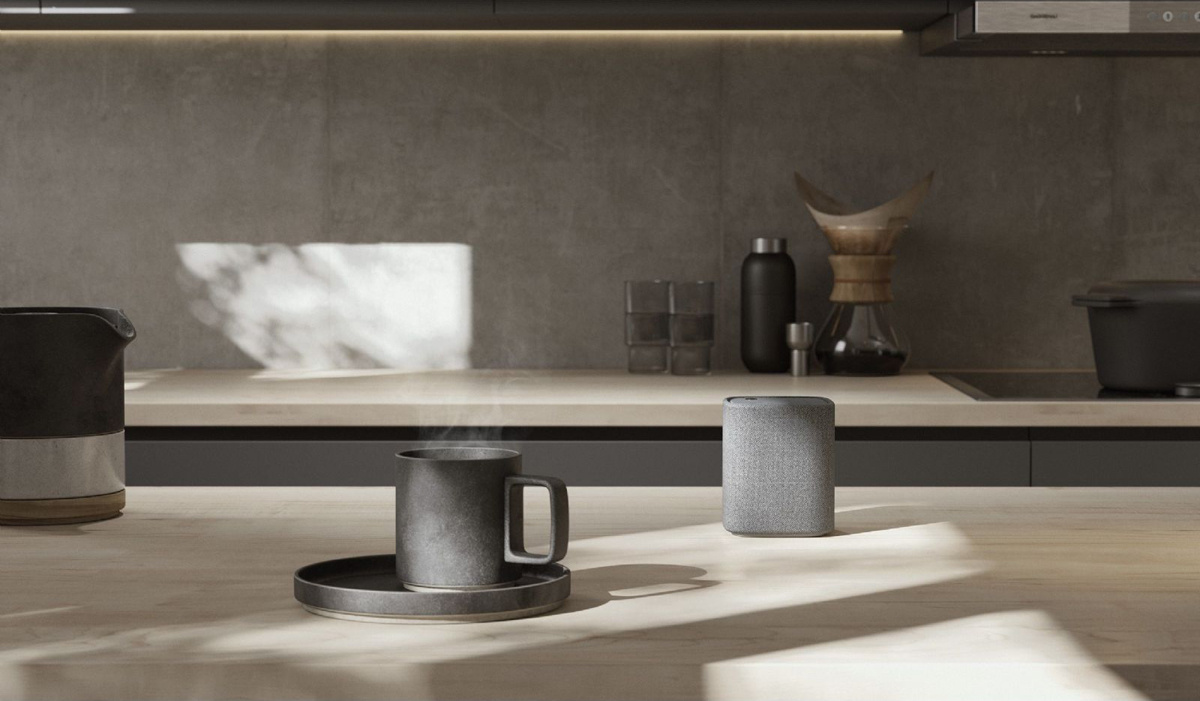 Yamaha True X WS-X1A trådlös Bluetooth/Surroundhögtalare, ljusgrå