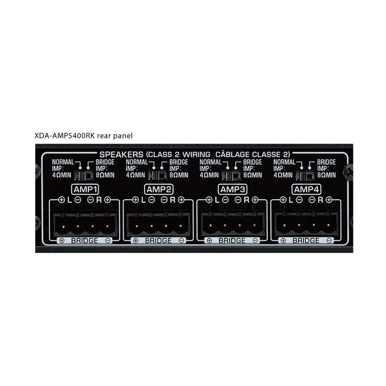 Yamaha XDA-AMP5400RK multiroomförstärkare med 4 stereozoner