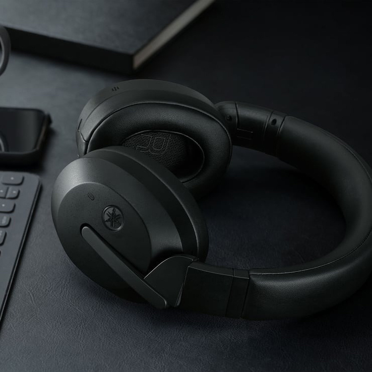 Yamaha YH-E700B over-ear hörlurar med brusreducering, svarta