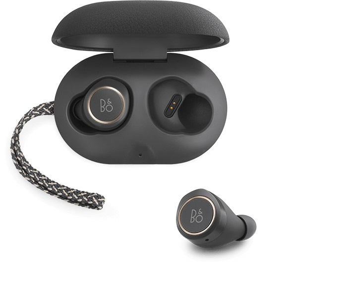 B&O Beoplay E8 In-Ear hörlur med Bluetooth, grå