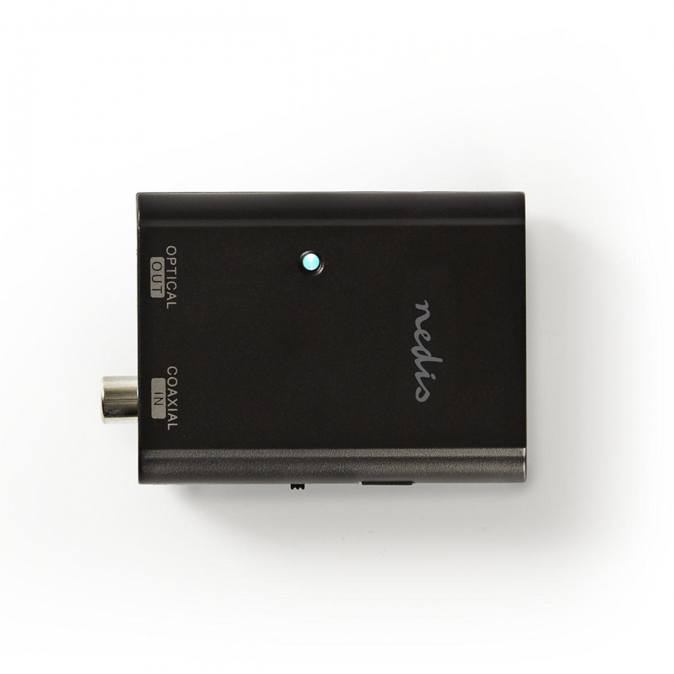 Nedis CON-2500 coaxial-till-optisk signalomvandlare
