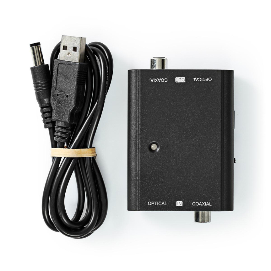 Nedis ACON-2507 Digital Audio Omvandlare, 2-vägs optisk <-> coaxial