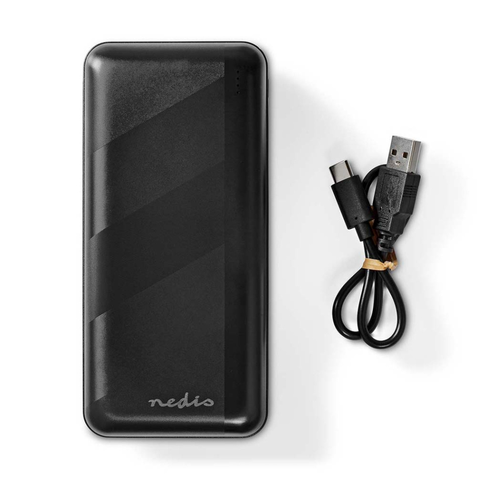 Nedis UPBK-PD30000 Powerbank 30.000 mAh, PD3.0 20 Watt