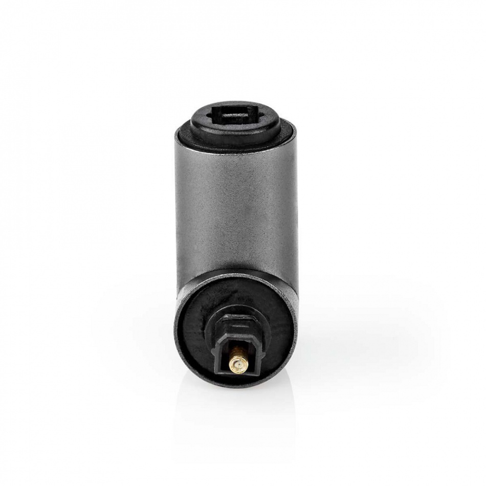 Nedis CATB25920GY, optisk vinklad adapterplugg hona-hane