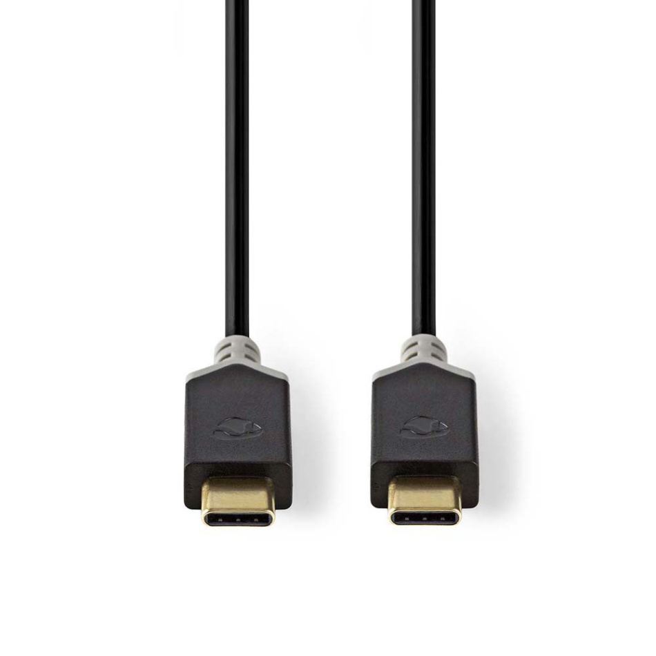 Nedis CCB-W64750AT USB 3.2 Gen2-kabel USB-C till USB-C, 1 meter