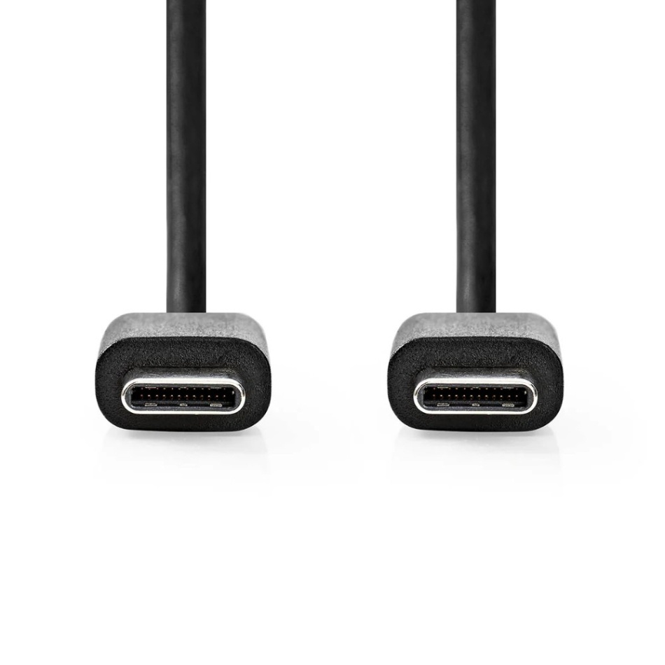 Nedis CCGL60700 USB-C 2.0-kabel, 480 Mbps 60 Watt, svart