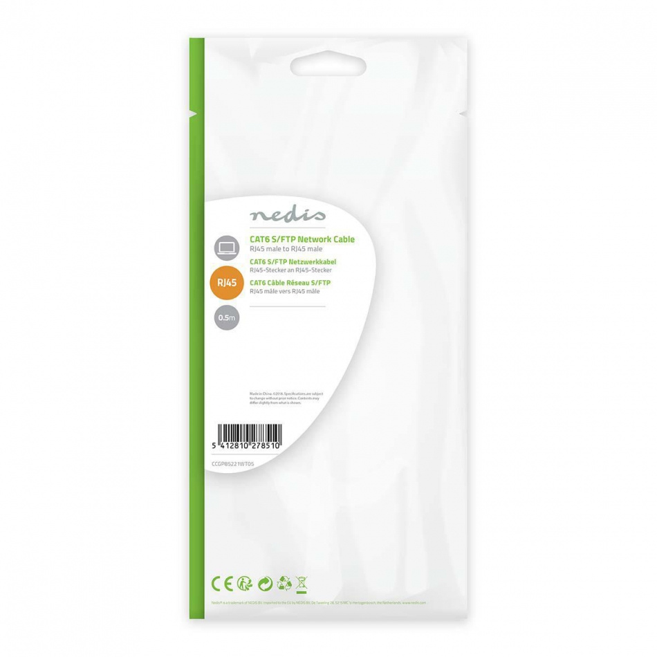 Nedis F/FTP CAT6 nätverkskabel