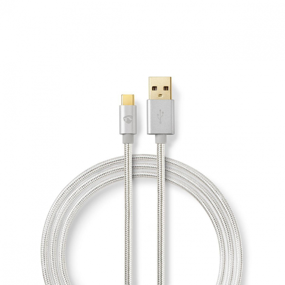 Nedis USB 2.0 USB-A till USB-C-kabel, 1 meter
