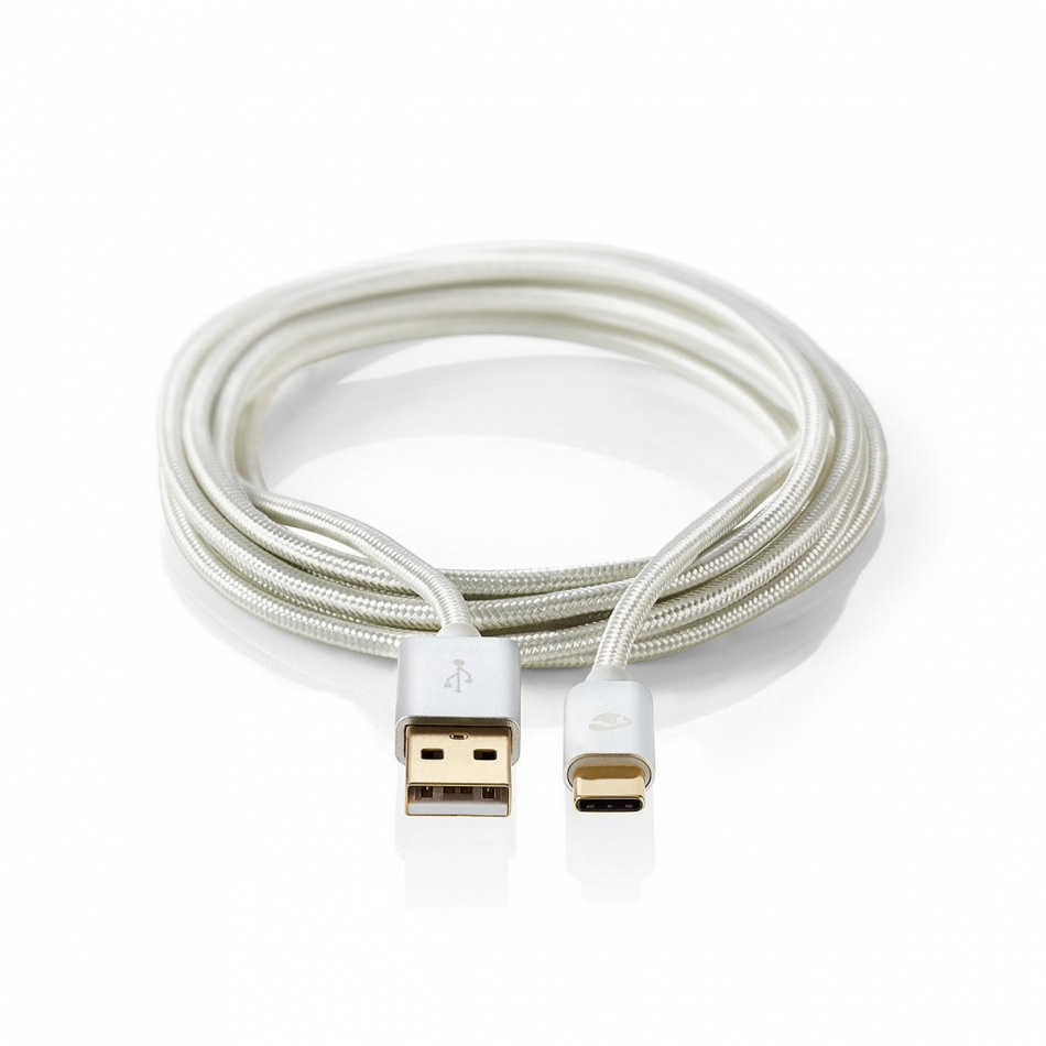 Nedis USB 2.0 USB-A till USB-C-kabel, 1 meter