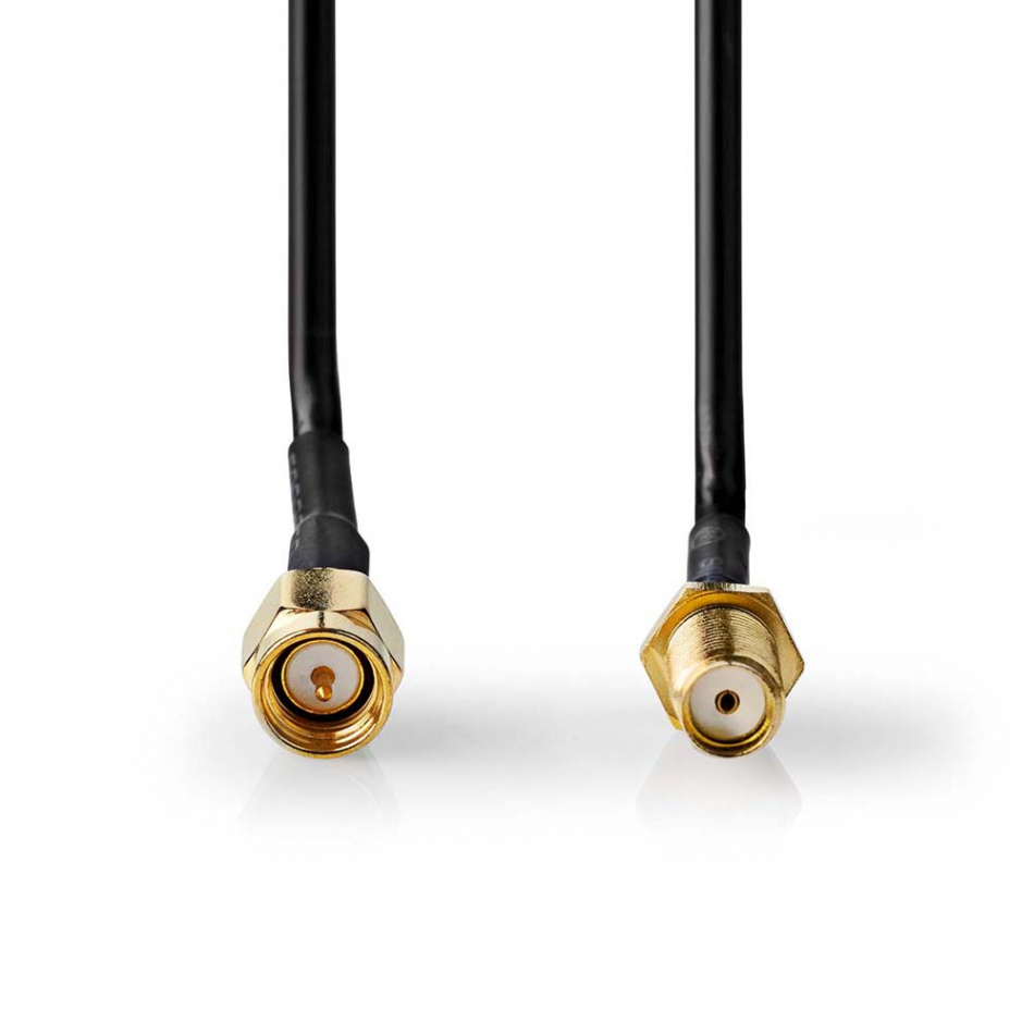 Nedis CSG-L02010 SMA-antennkabel Hane-Hona svart