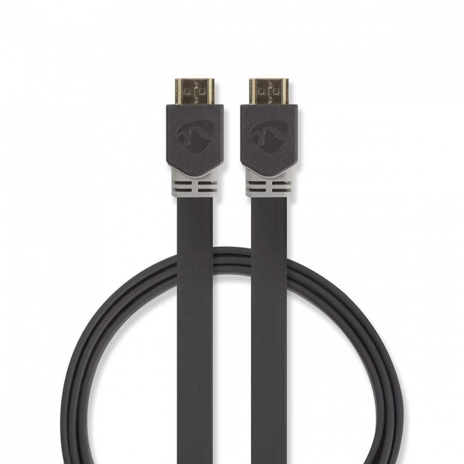 Nedis HDMI-kabel med Ethernet, 2 meter