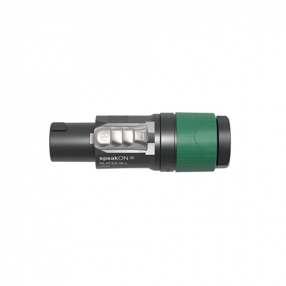 Neutrik NL4FXX-W-L SpeakON 4-polig kontakt till högtalare, styck