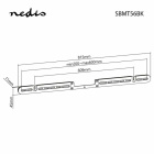 Nedis SBM-T56 vggfste fr Sonos Arc soundbar
