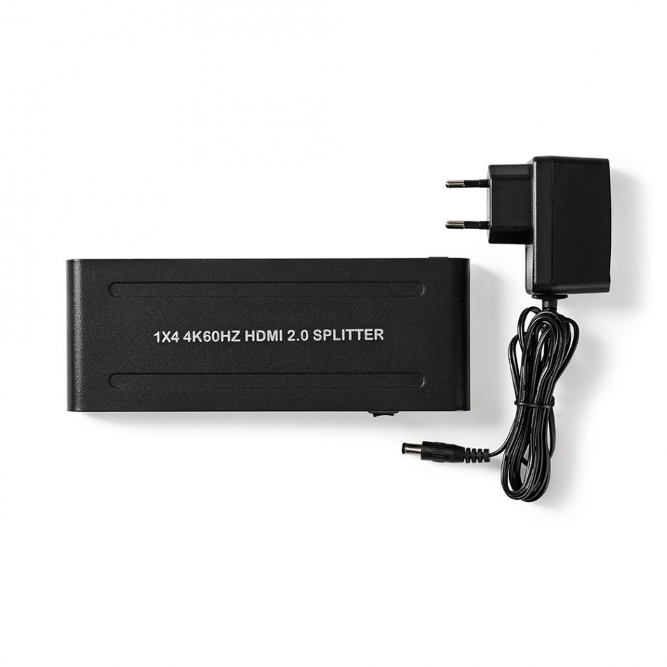 Nedis VSP-L3474AT HDMI Splitter, 4-ports 4K@60Hz, 18 Gbps