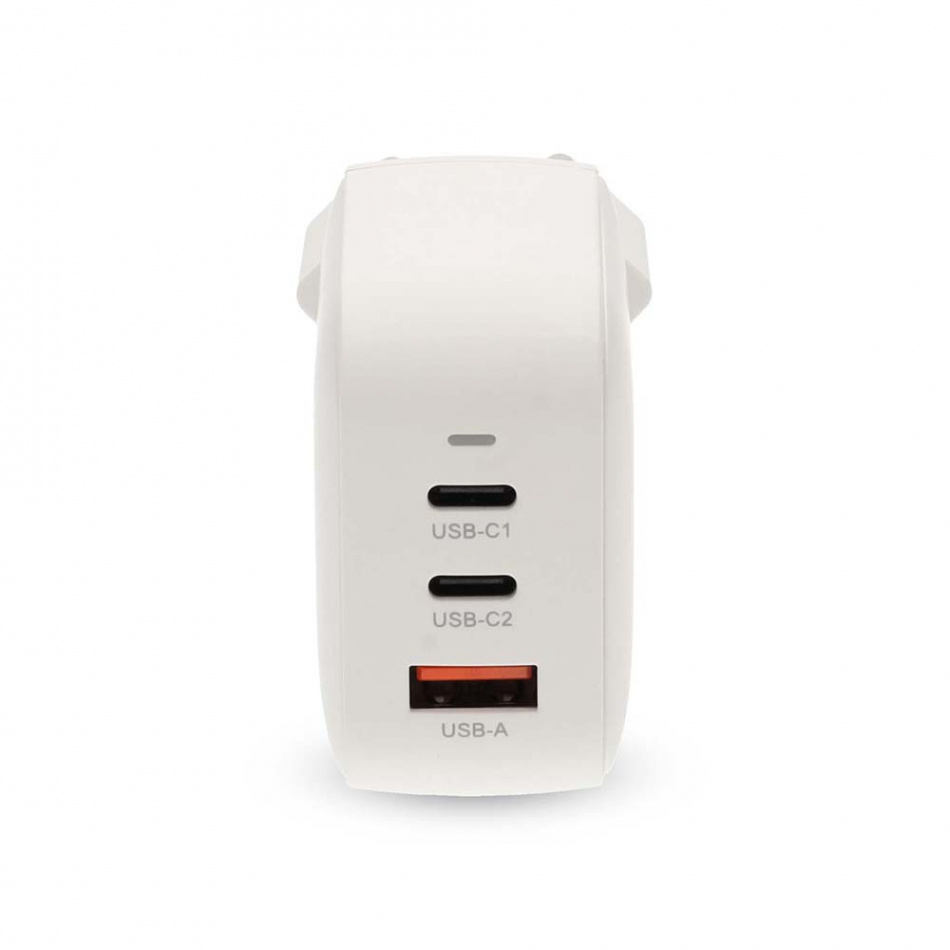 Nedis WCH-A70 GaN-väggladdare 70 Watt, vit