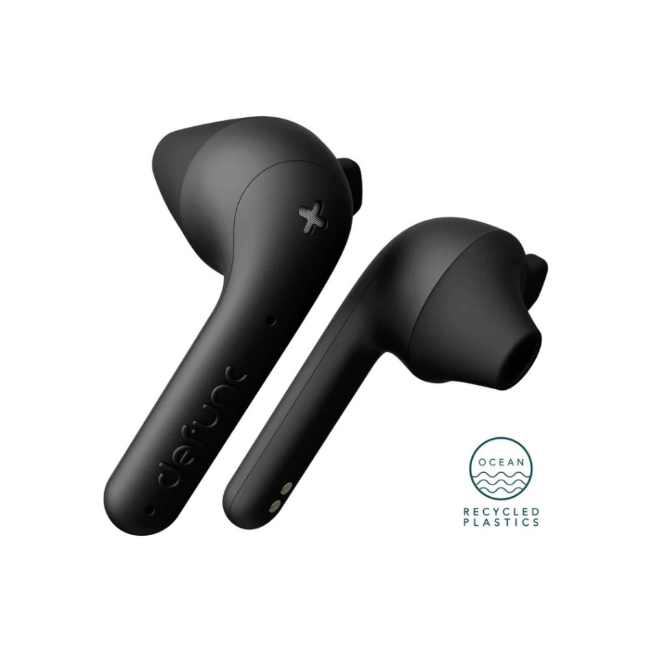 Defunc TRUE BASIC II trådlösa in-ear hörlurar, svarta