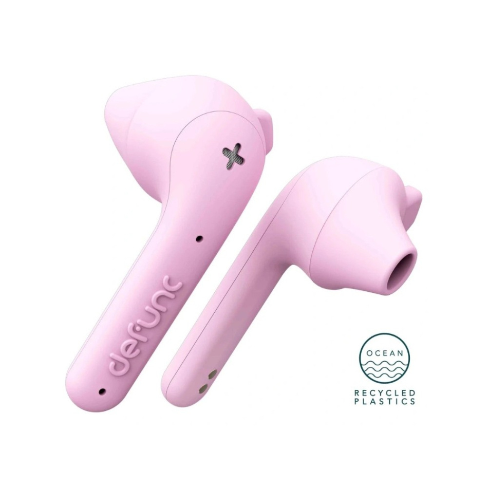 Defunc TRUE BASIC II trådlösa in-ear hörlurar, rosa