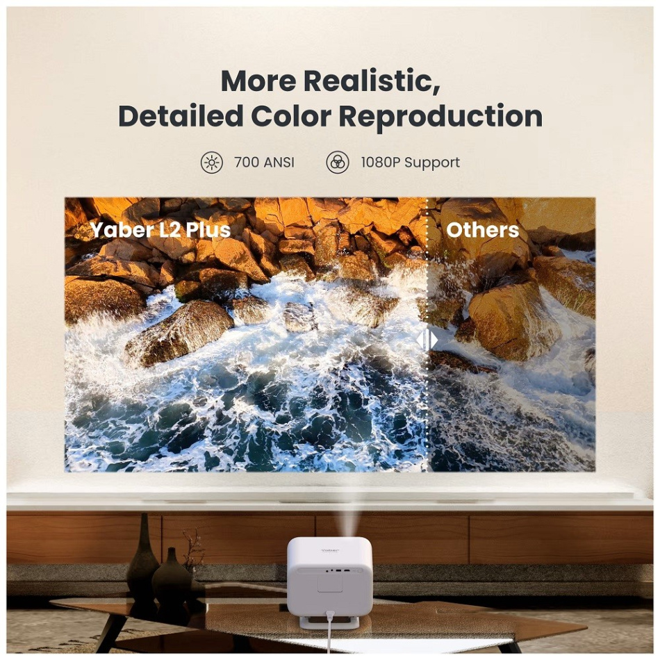 Yaber L2 Plus, Full HD LCD-projektor