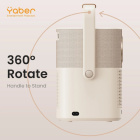 Yaber T2 Plus GTV, bärbar Full HD-projektor med Sound by JBL & batteridrift Yaber T2 Plus GTV, bärbar Full HD-projektor med Sound by JBL & batteridrift