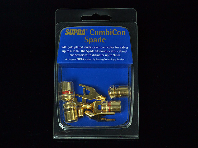 Supra Combicon Spade, 4-pack spadkontakter