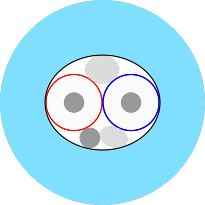 Supra DAC-XLR ljudkabel, 1 meter