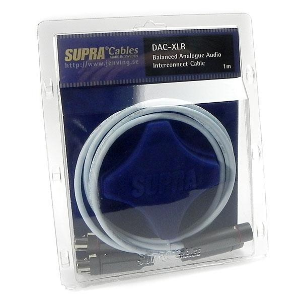 Supra DAC-XLR ljudkabel, 1 meter