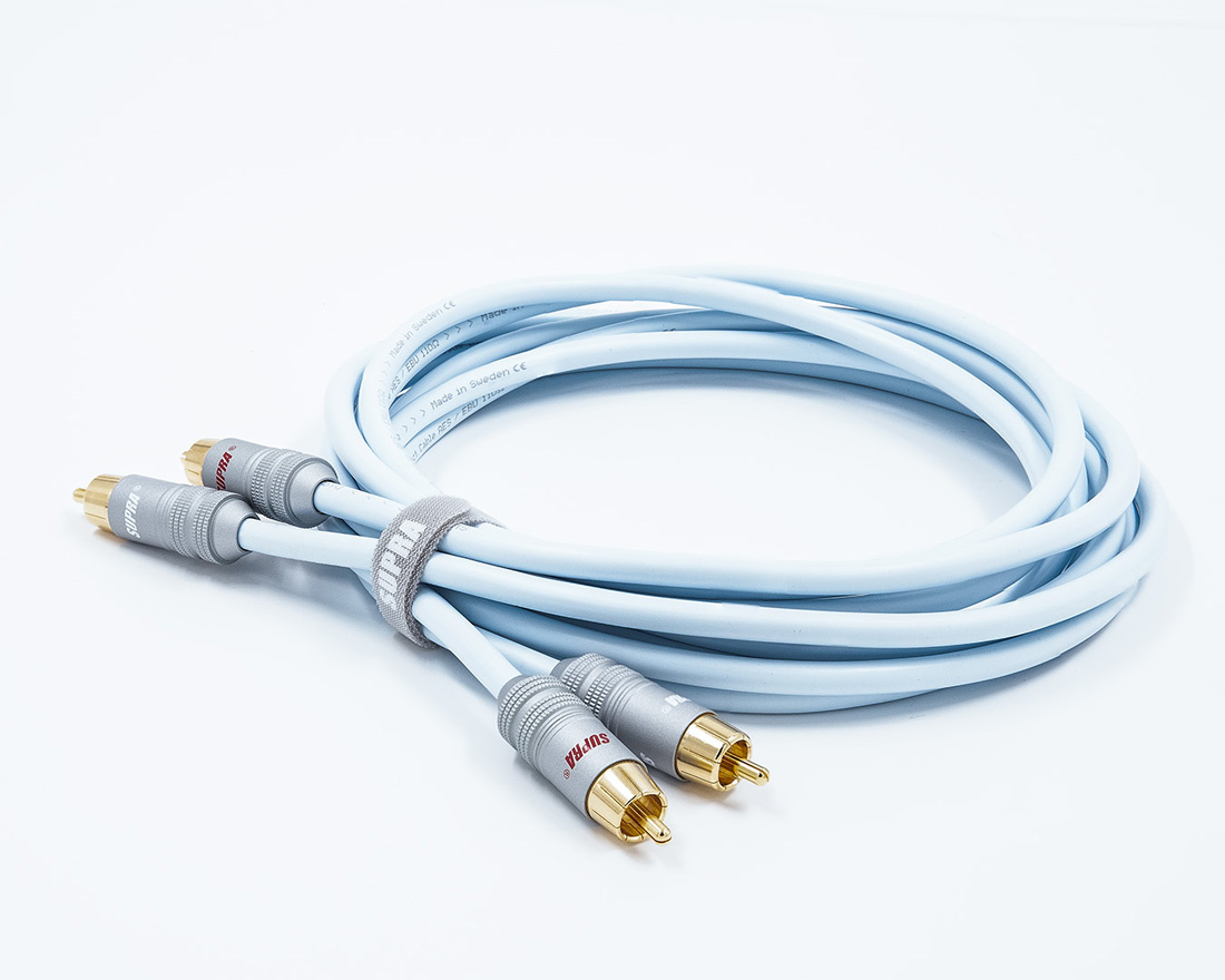 Supra DAC-X RCA ljudkabel