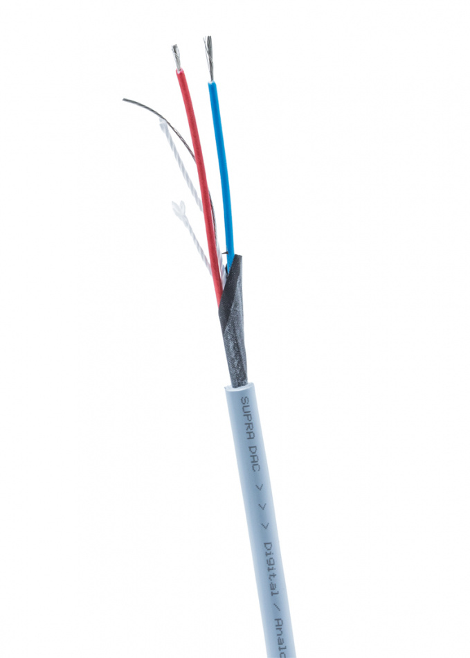 Supra DAC-X RCA ljudkabel