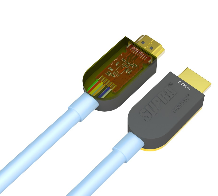 Supra HDMI AOC mk4 fiberoptisk HDMI-kabel 8K HDR