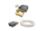 Supra HDMI Install kit MET-B / BRAID (Vinklad kpa och kabelstrumpa)