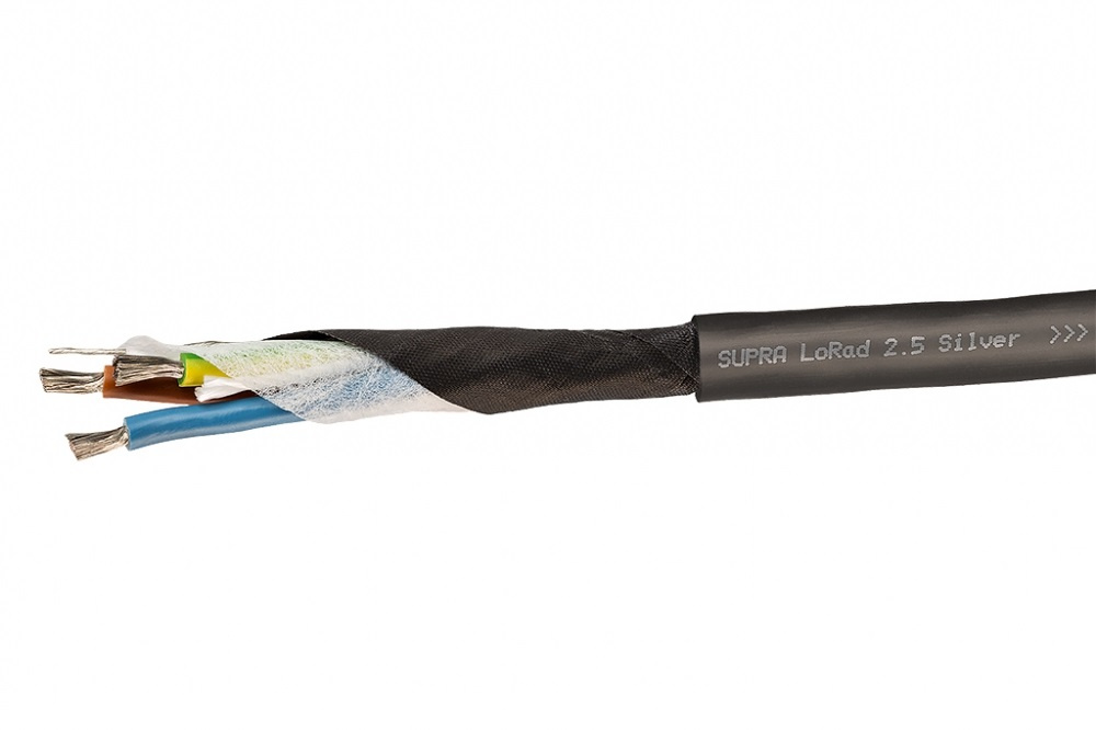 Supra LoRad SPC 3x2.5, skärmad strömkabel lösmeter