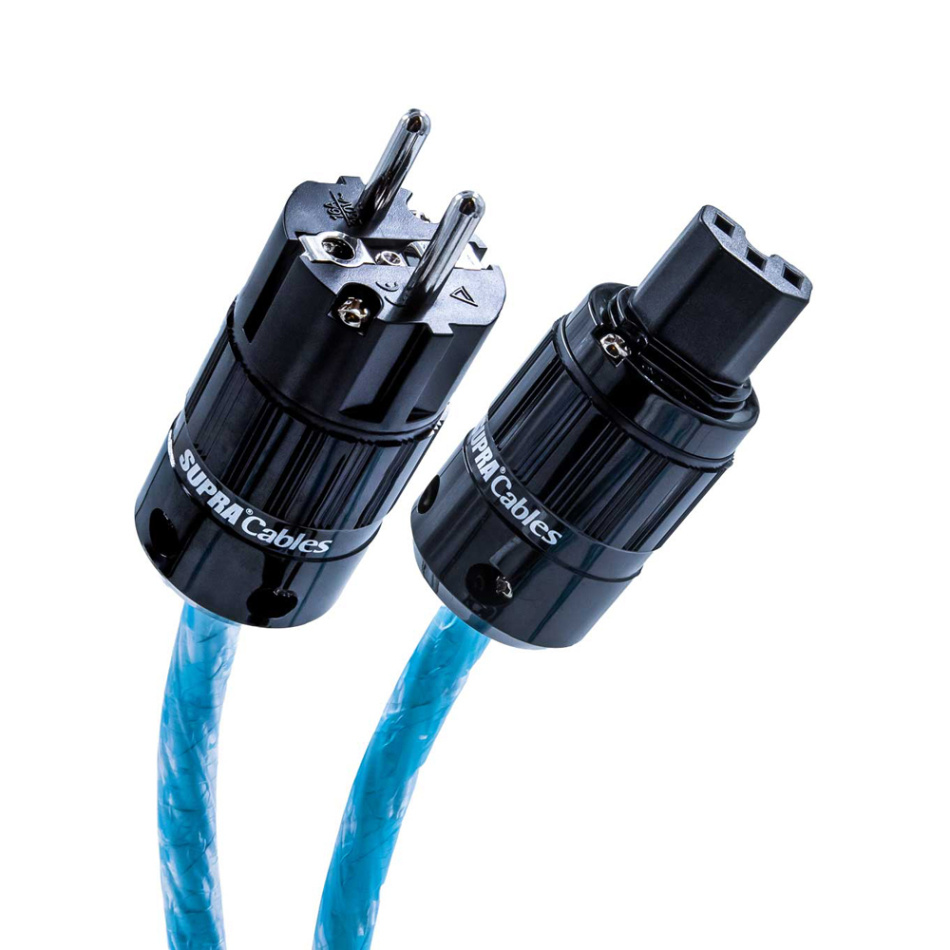 Supra LoRad Excalibur 2.5 Rhodium strömkabel 10 Ampere