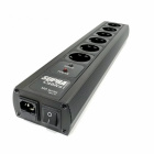 Supra MD06-SPC SP MK3.1 Switch, grendosa med NIF-filter, överspänningsskydd & strömbrytare, Black Edition Supra MD06-SPC SP MK3.1 Switch, grendosa med NIF-filter, överspänningsskydd & strömbrytare, Black Edition