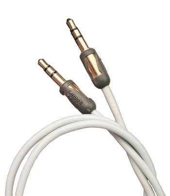 Supra MP-Cable 3.5mm Aux ljudkabel, 0.8 meter