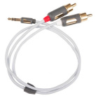 Supra MP-2RCA ljudkabel, 0.5 meter Supra MP-2RCA ljudkabel, 0.5 meter