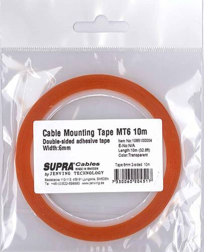 Supra MT6 - 10 meter (Kabelmonteringstejp)