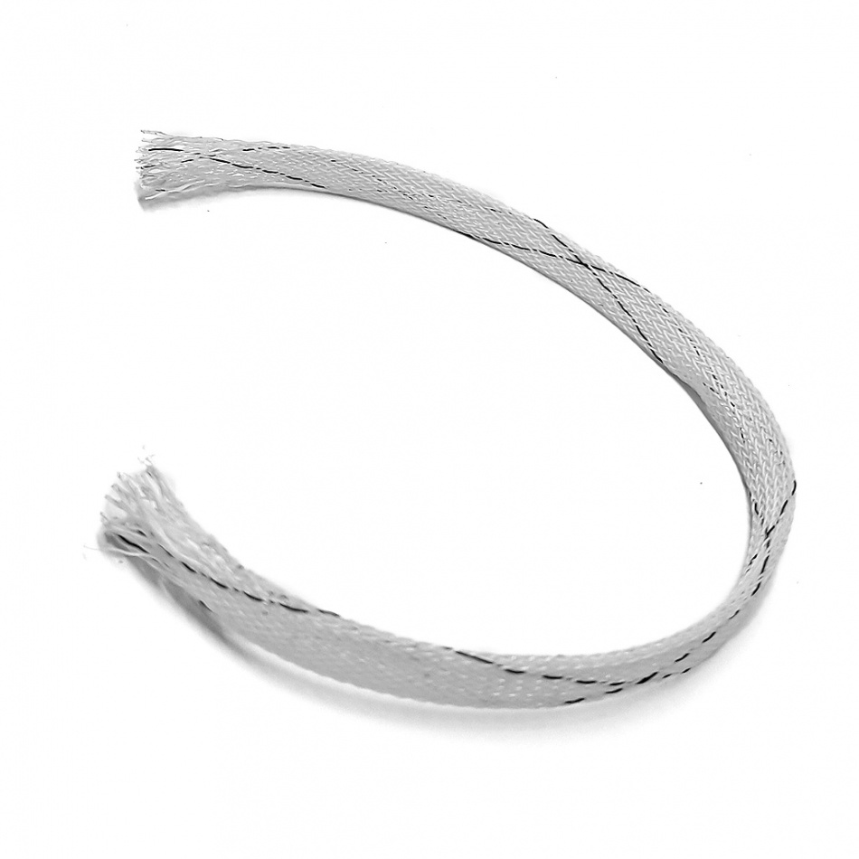 Supra Nylon Braid 8, nylonstrumpa lösmeter vit