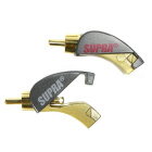 Supra PPR-B vinklade RCA-kontakter, 1 par Supra PPR-B vinklade RCA-kontakter, 1 par