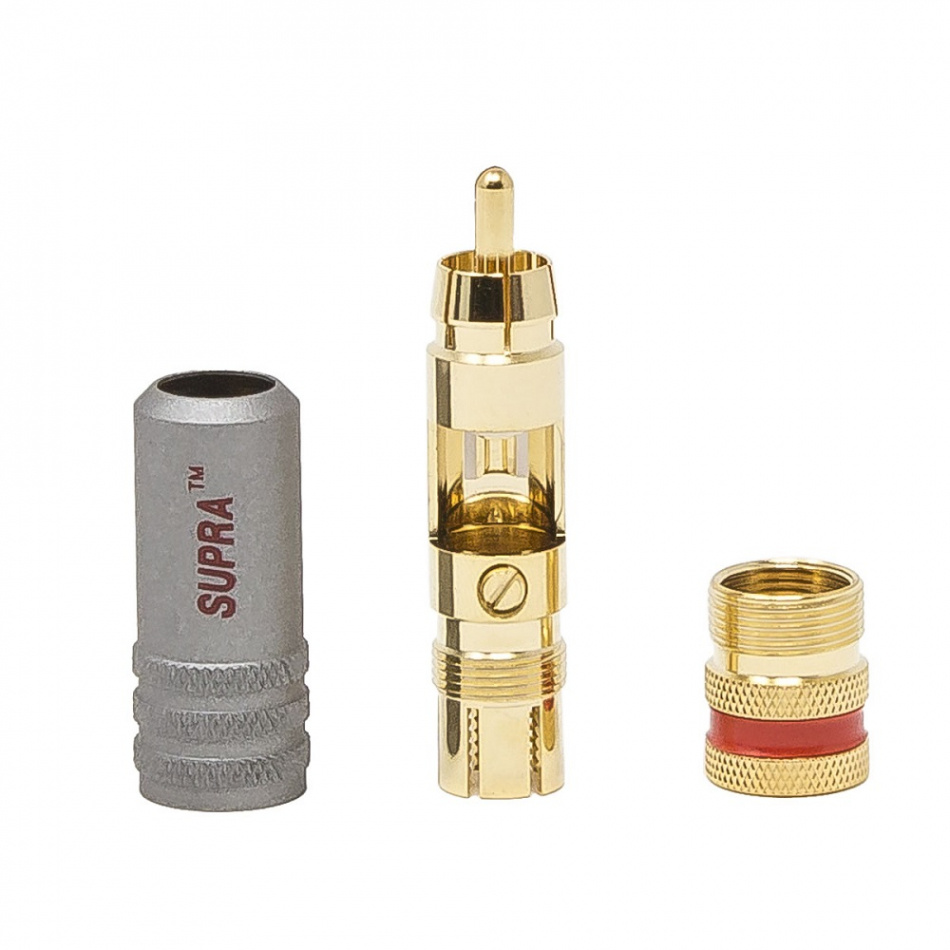 Supra PPSL RCA-kontakt, 1 par