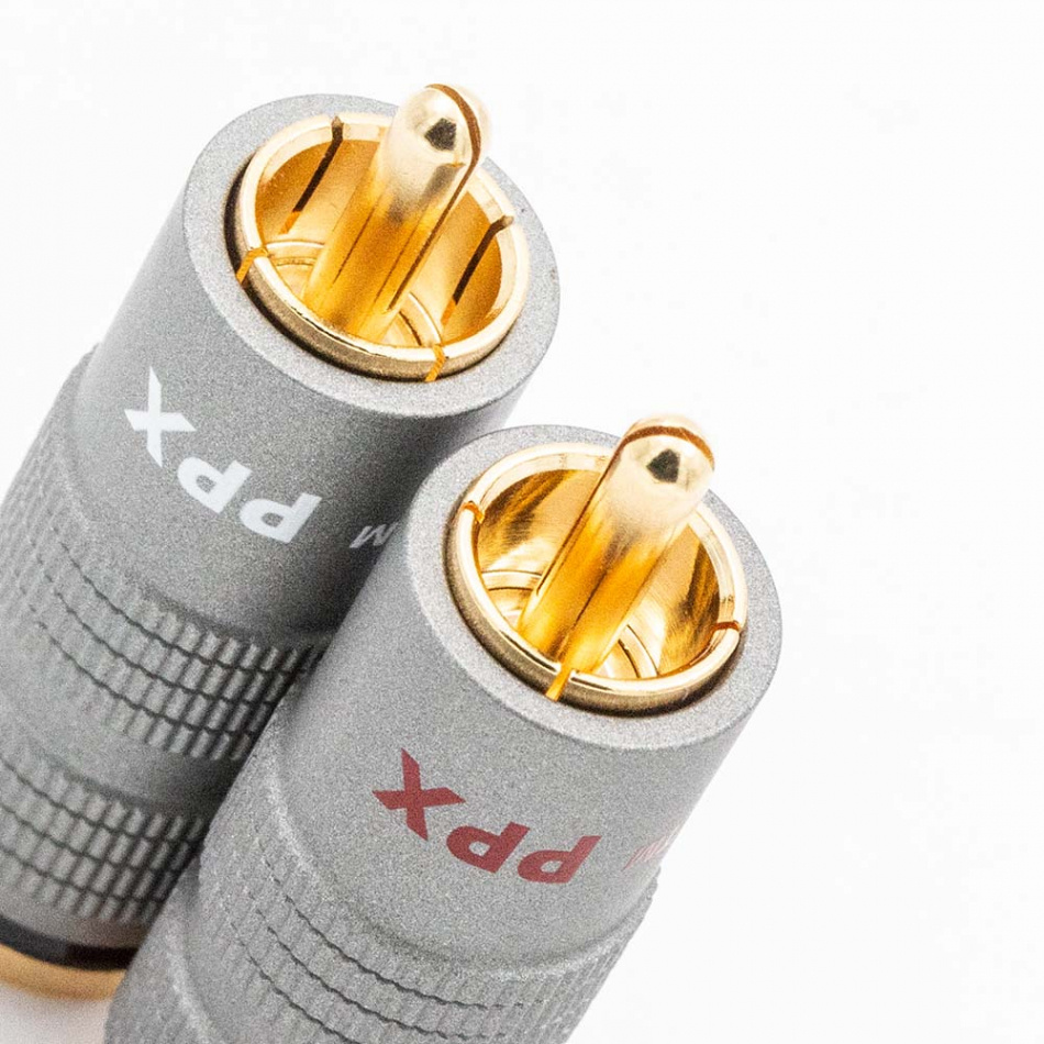 Supra PPX, RCA-kontakter 1 par