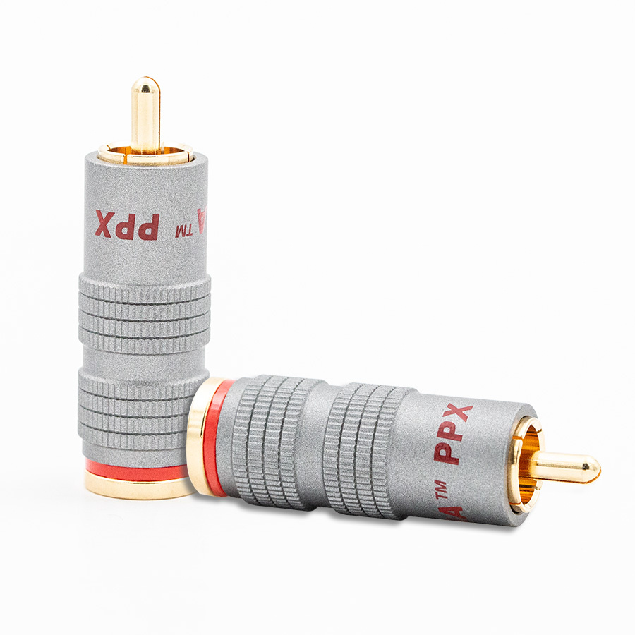 Supra PPX, RCA-kontakter 1 par