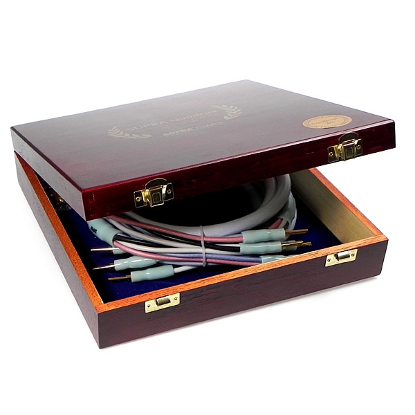 Supra Quadrax Combicon Single-Wire, högtalarkabel stereopar