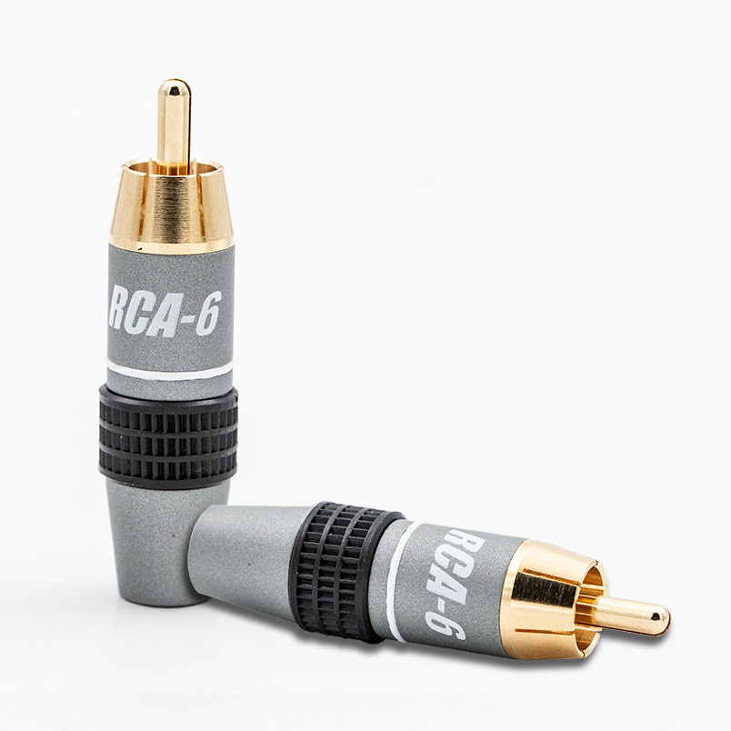 Supra RCA-6, RCA-kontakt ett par 