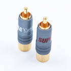 Supra RCA-8 SL lågnivåkontakter, ett par Supra RCA-8 SL lågnivåkontakter, ett par