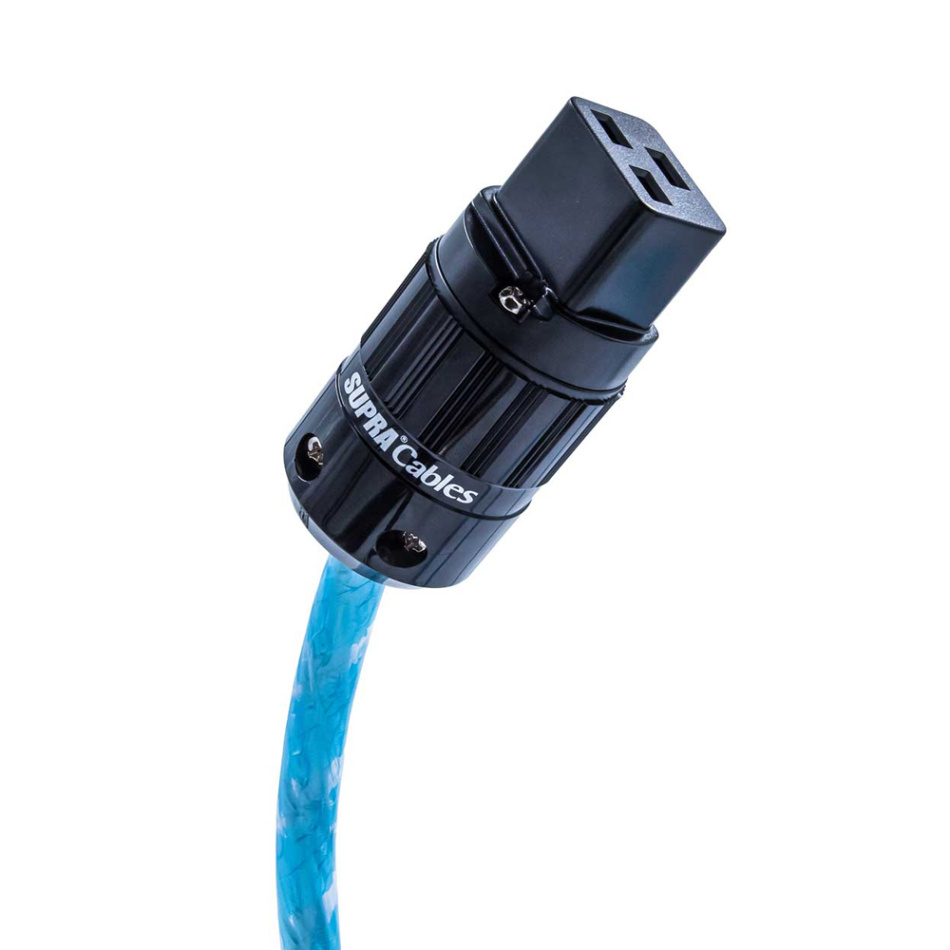 Supra Lorad Excalibur RC-IEC C19 Rhodium Edition, IEC-kontakt 16A