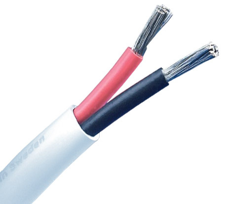 Supra Rondo 2x2.5, isblå högtalarkabel lösmeter