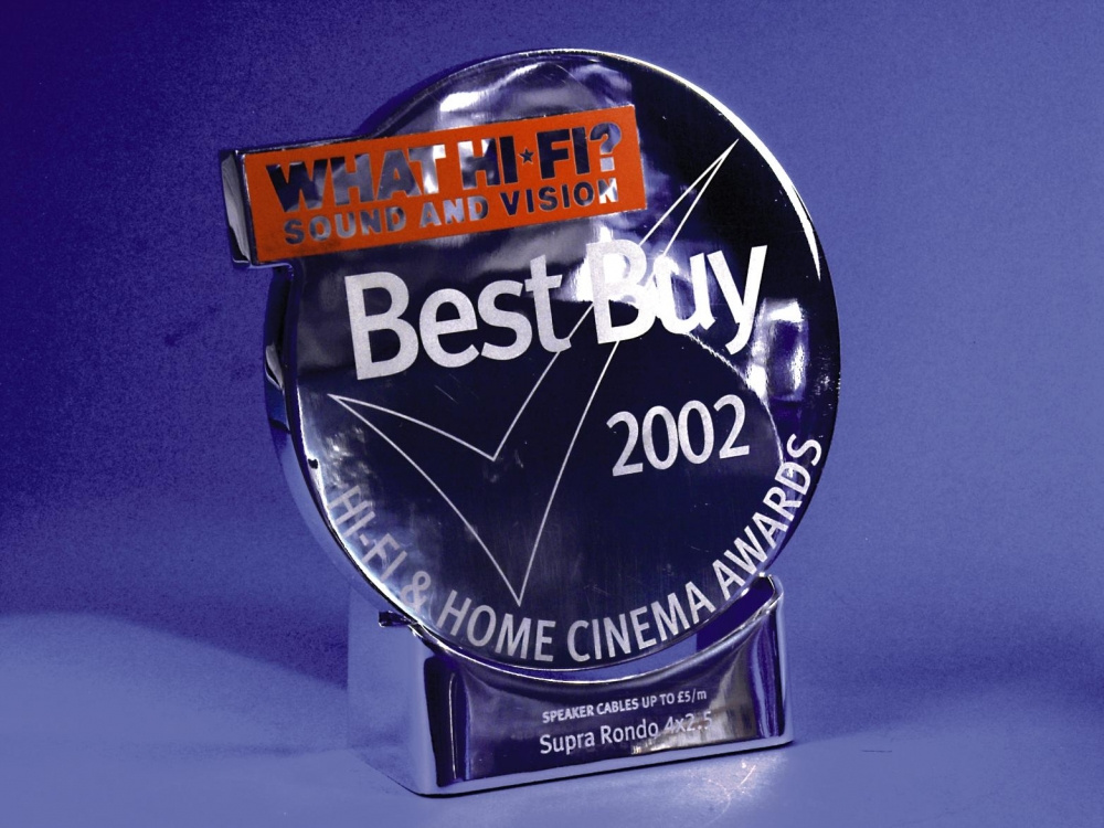 Supra Rondo 4x2.5, isblå högtalarkabel lösmeter